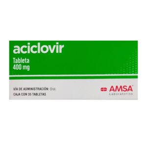Aciclovir 400 mg 35 tabletas AMSA