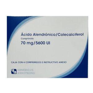 Ácido Alendrónico, Colecalciferol 4 comprimidos Armstrong