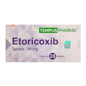 Etoricoxib 90 mg 28 tabletas