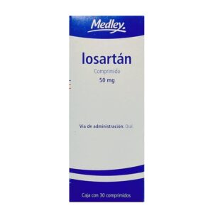 Losartán 50 mg 30 comprimidos Medley