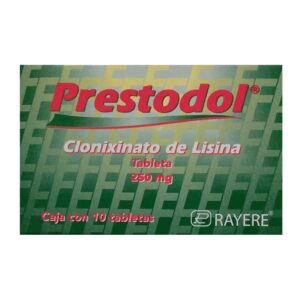 Prestodol 250 mg 10 tabletas