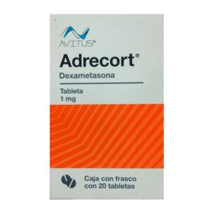 Adrecort 1 mg 20 tabletas