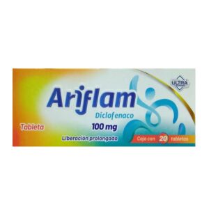 Ariflam 100 mg 20 tabletas de liberación prolongada