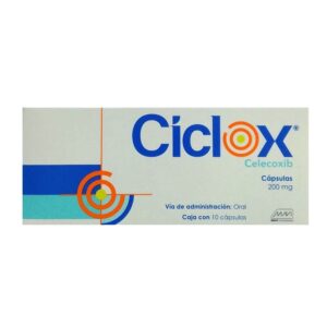 Ciclox 200 mg 10 cápsulas