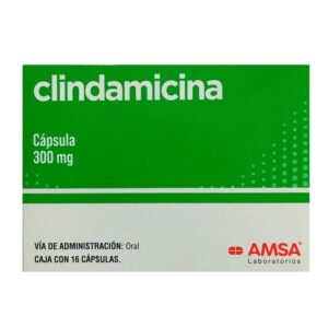 Clindamicina 300 mg 16 cápulas AMSA