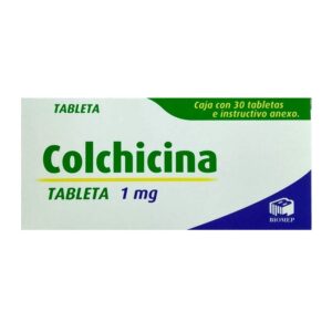 Colchicina 1 mg 30 tabletas Biomep