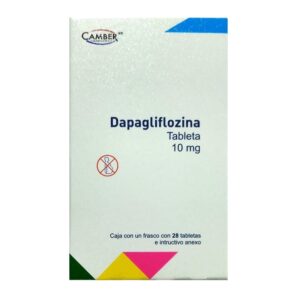 Dapagliflozina 10 mg 28 tabletas Camber