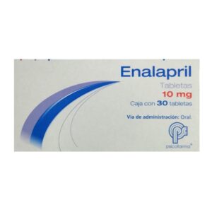 Enalapril 10 mg 30 tabletas psicofarma