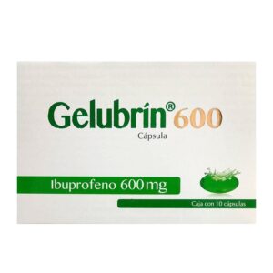 Gelubrín 600 con 10 cápsulas