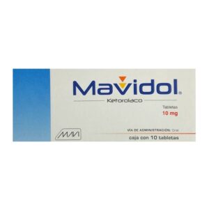 Mavidol 10 mg 10 tabletas