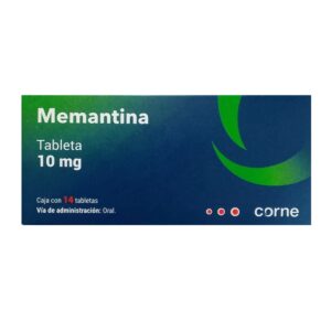 Memantina 10 mg 14 tabletas marca corne