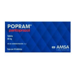Popram 40 mg 14 tabletas