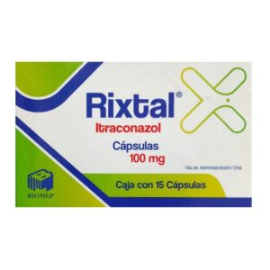 Rixtal 100 mg 15 cápsulas