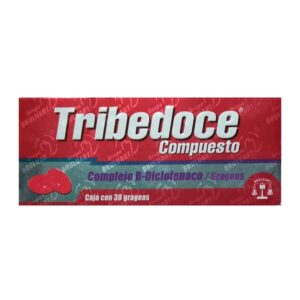 Tribedoce compuesto 30 grageas