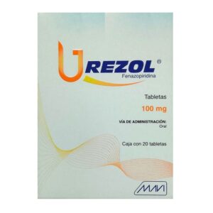 Urezol 100 mg 20 tabletas