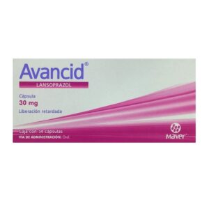 Avancid 30 mg 14 cápsulas de liberación retardada