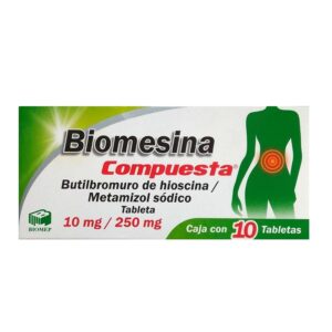 Biomesina compuesta 10 tabletas
