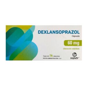 Dexlansoprazol 60 mg 14 cápsulas liberación retardada Maver