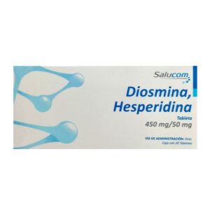 Diosmina, Hesperidina 20 tabletas Salucom
