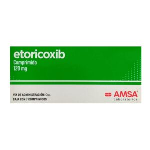 Etoricoxib 120 mg 7 comprimidos AMSA