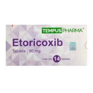 Etoricoxib 90 mg 14 tabletas Tempus Pharma