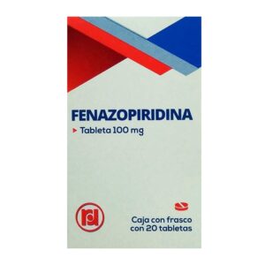 Fenazopiridina 100 mg 20 tabletas RD