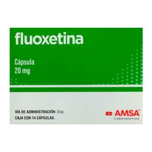 Fluoxetina 20 mg 14 cápsulas AMSA
