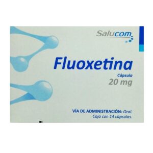 Fluoxetina 20 mg 14 cápsulas Salucom