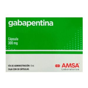 Gabapentina 300 mg 30 cápsulas AMSA