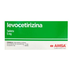 Levocetirizina 5 mg 10 tabletas AMSA