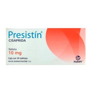 Presistín 10 mg 30 tabletas