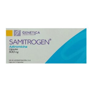 Samitrogen 500 mg 3 cápsulas