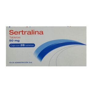 Sertralina 50 mg 28 tabletas marca Psicofarma