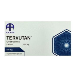 Tervutan 500 mg 16 cápsulas