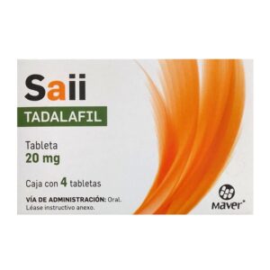 Saii 20 mg 4 tabletas