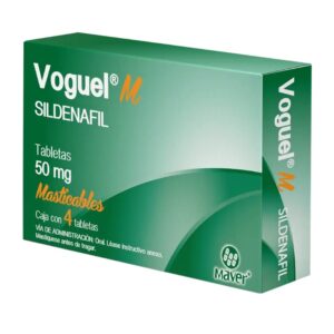 Voguel M 50 mg 4 tabletas masticables