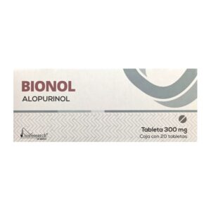 Bionol 300 mg 20 tabletas