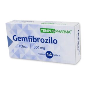 Gemfibrozilo 600 mg 14 tabletas Tempus Pharma