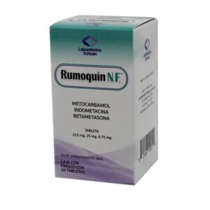 Rumoquin N.F. frasco con 30 tabletas