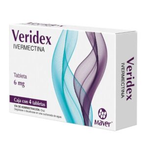 Veridex 6 mg 4 tabletas