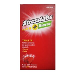 Stresstabs con Hierro 30 tabletas