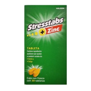 Stresstabs con Zinc 30 tabletas