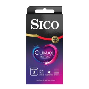 Sico Clímax Mutuo 3 Condones