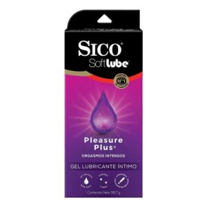 Sico Softlube Pleasure Plus Lubricante Íntimo Gel 56.7 g